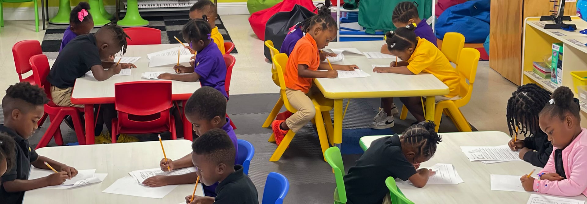 Students in classroom